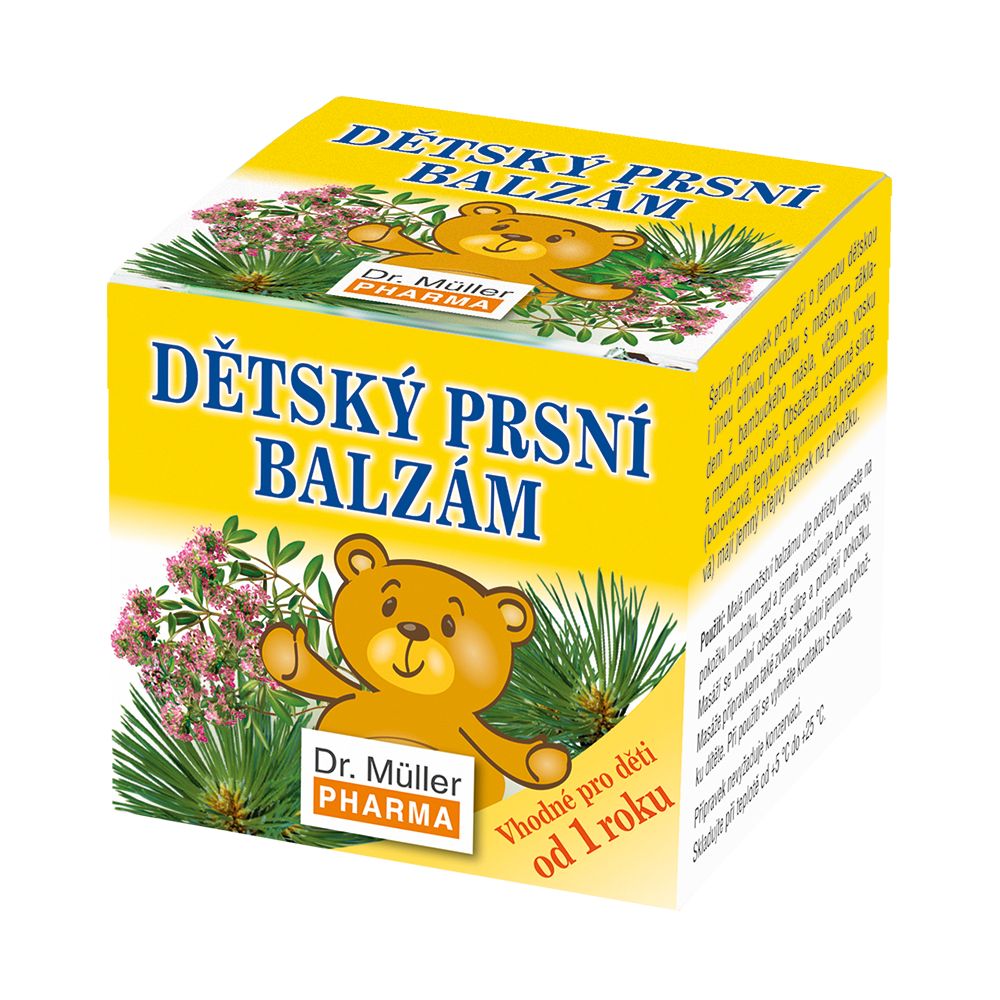 Dr. Müller Dětský prsní balzám 50 ml Dr. Müller