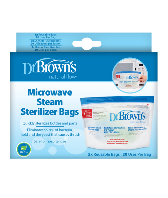 Dr.Browns Sáčky na sterilizaci v mikrovlnné troubě 5 ks Dr.Browns