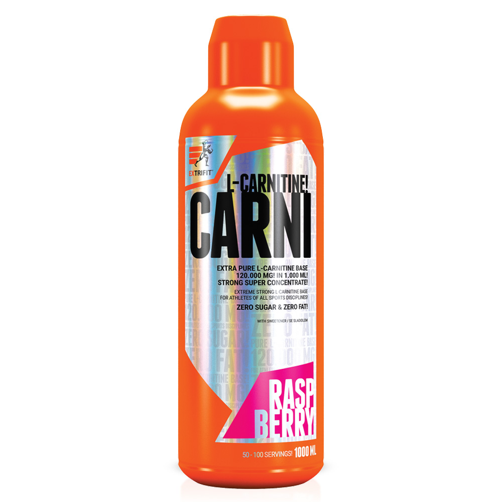 Extrifit Carni 120000 Liquid Raspberry 1000 ml Extrifit