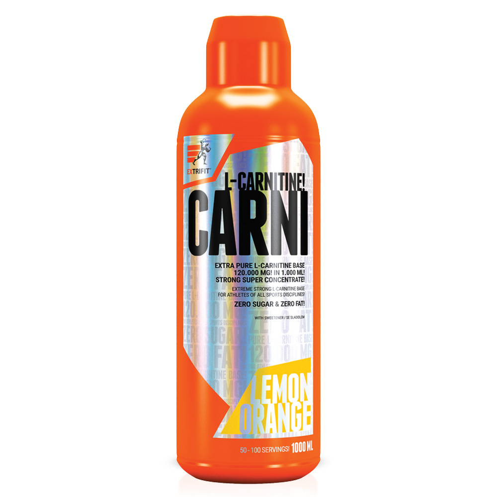 Extrifit Carni 120000 Liquid lemon - orange 1000 ml Extrifit