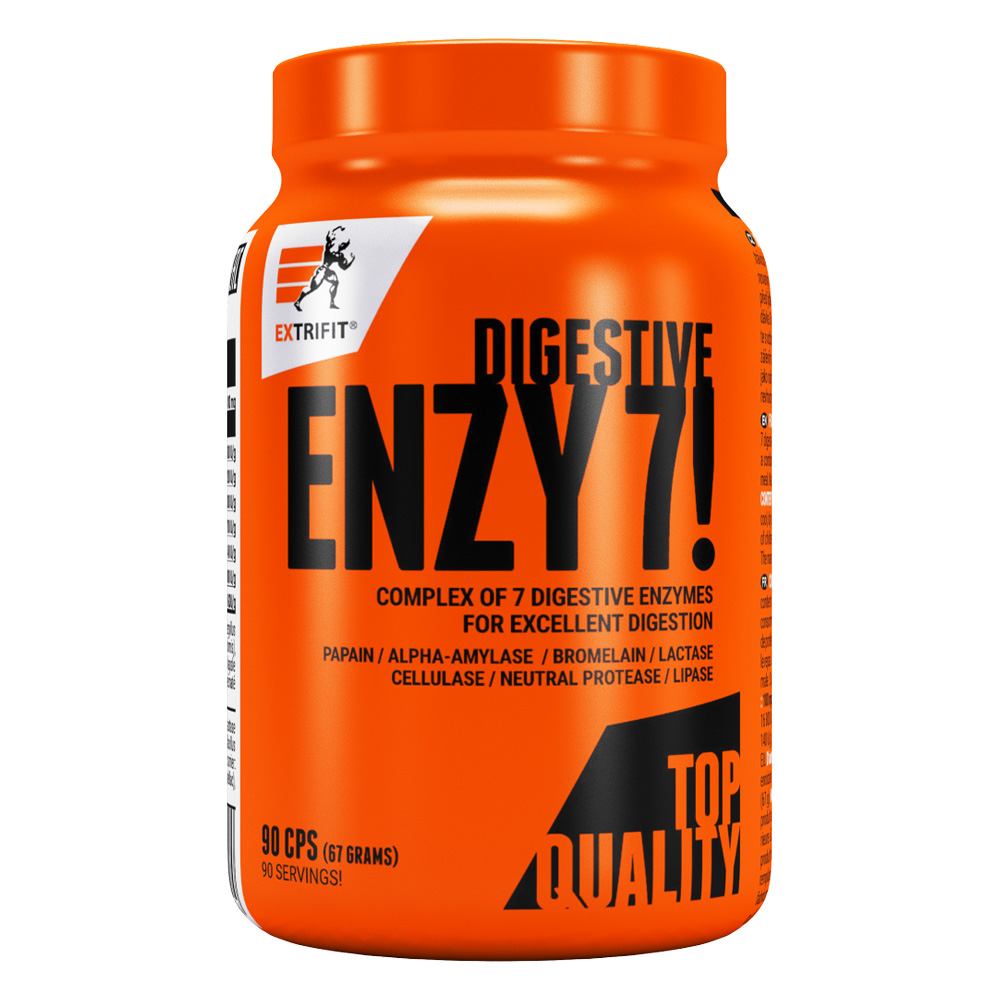 Extrifit Enzy 7! Digestive Enzymes 90 kapslí Extrifit