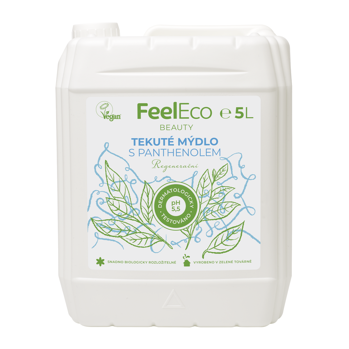 Feel Eco Tekuté mýdlo s panthenolem 5 l Feel Eco