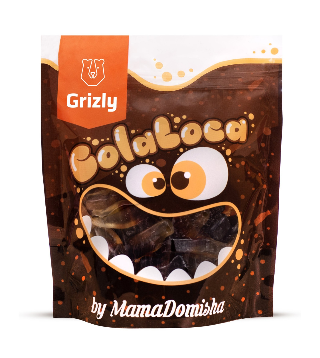Grizly Cola Loca by MamaDomisha želé bonbóny 200 g Grizly