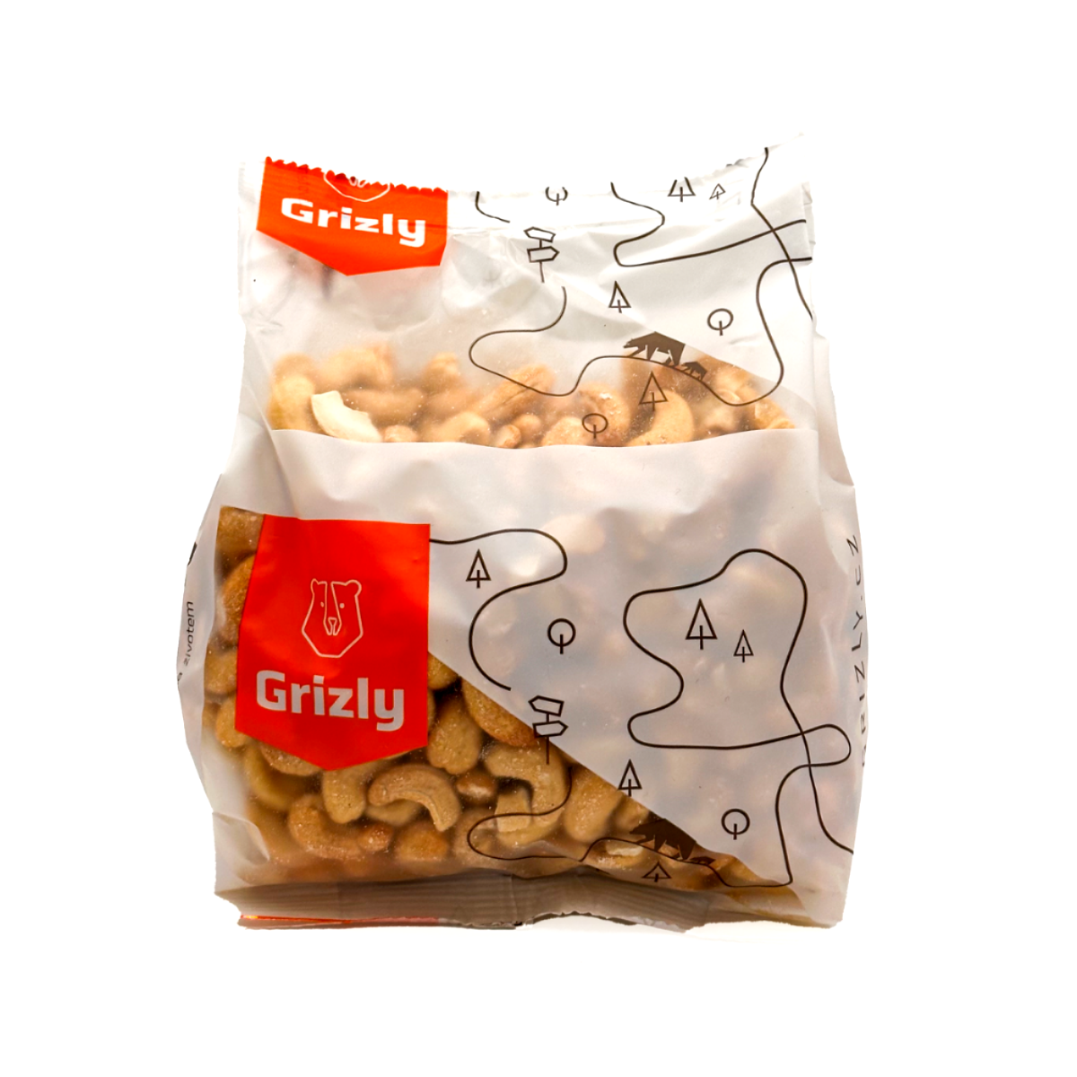 Grizly Kešu uzené 500 g Grizly