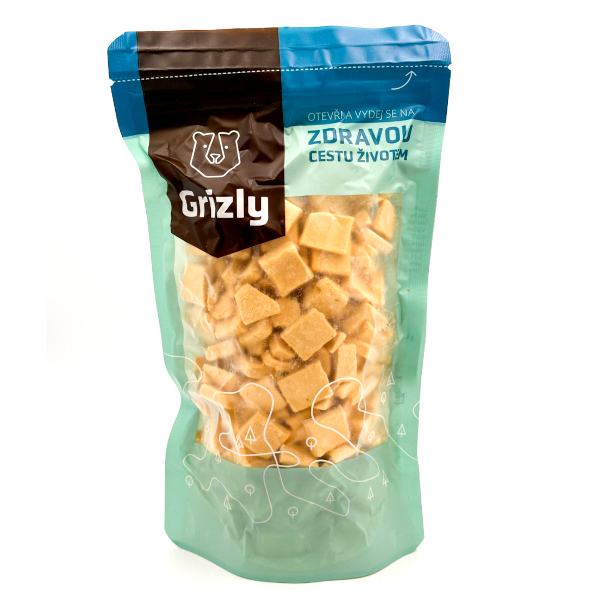 Grizly Lyofilizované smoothie plátky mango a banán 125 g Grizly