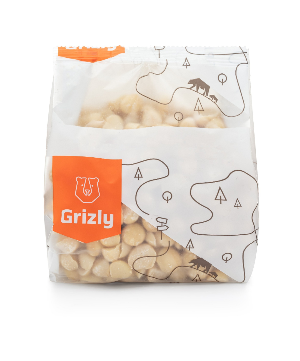 Grizly Makadamové ořechy 500 g Grizly