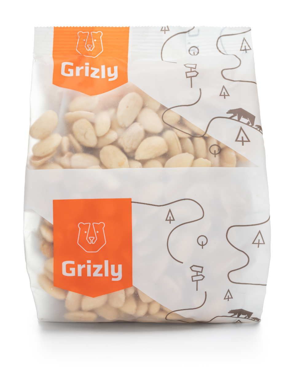 Grizly Mandle pražené solené 500 g blanšírované Grizly