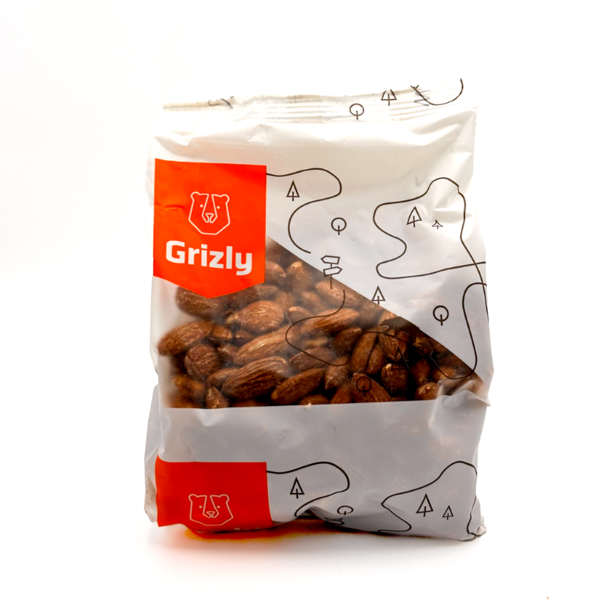 Grizly Mandle uzené 500 g Grizly