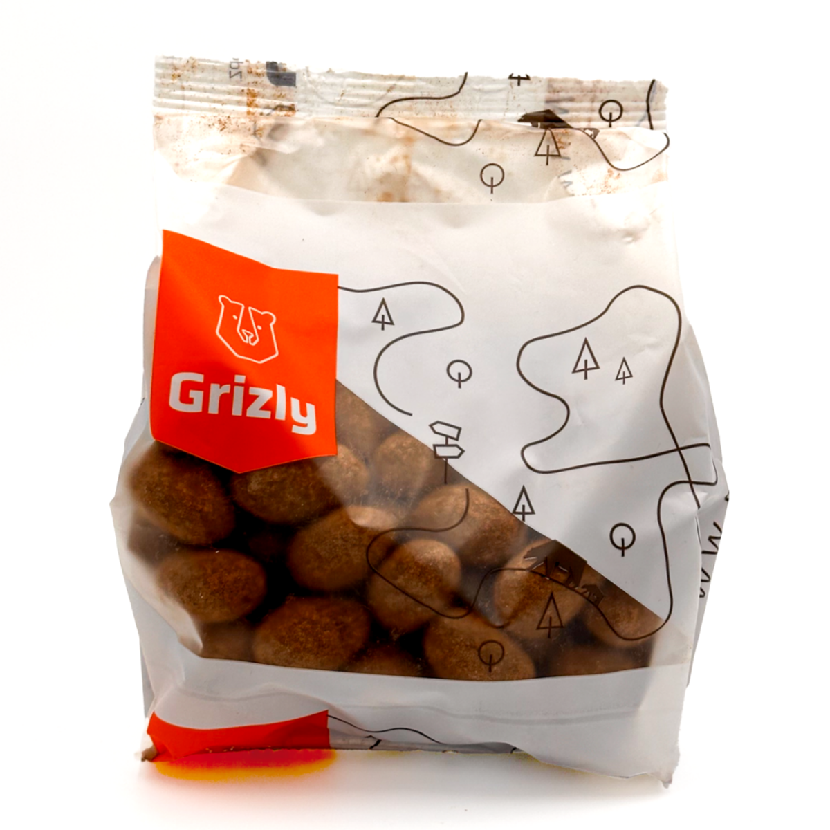 Grizly Mandle v mléčné čokoládě obalené skořicí 500 g Grizly