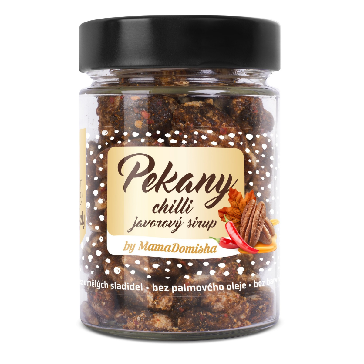 Grizly Pekany Chilly a javorový sirup by MamaDomisha 150 g Grizly