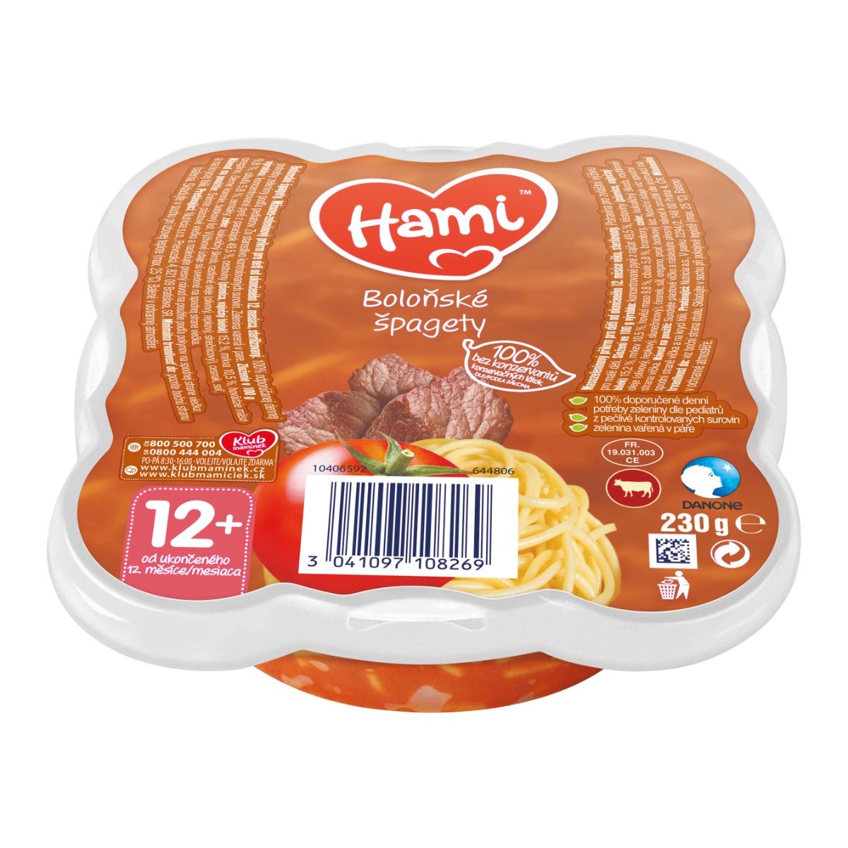 Hami Boloňské špagety 230 g Hami