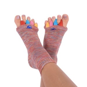 HappyFeet Adjustační ponožky Multicolor vel. S 1 pár HappyFeet