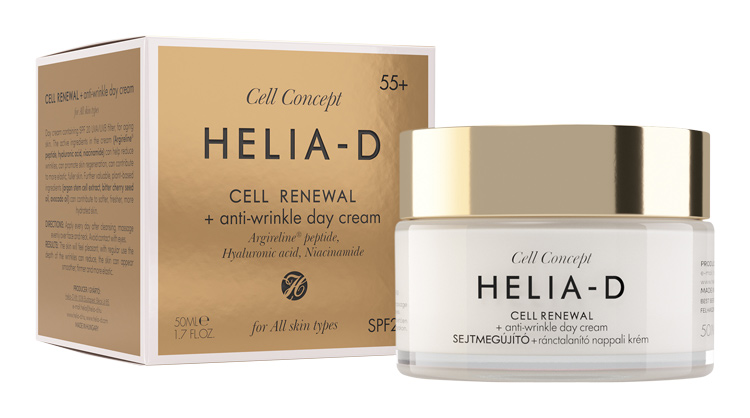 Helia-D Cell Concept Denní krém proti vráskám 55+ 50 ml Helia-D