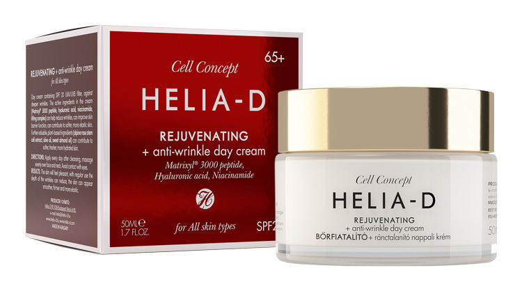 Helia-D Cell Concept Omlazující denní krém proti vráskám 65+ 50 ml Helia-D