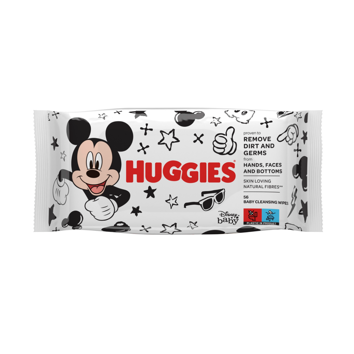 Huggies Mickey Mouse vlhčené ubrousky 56 ks Huggies