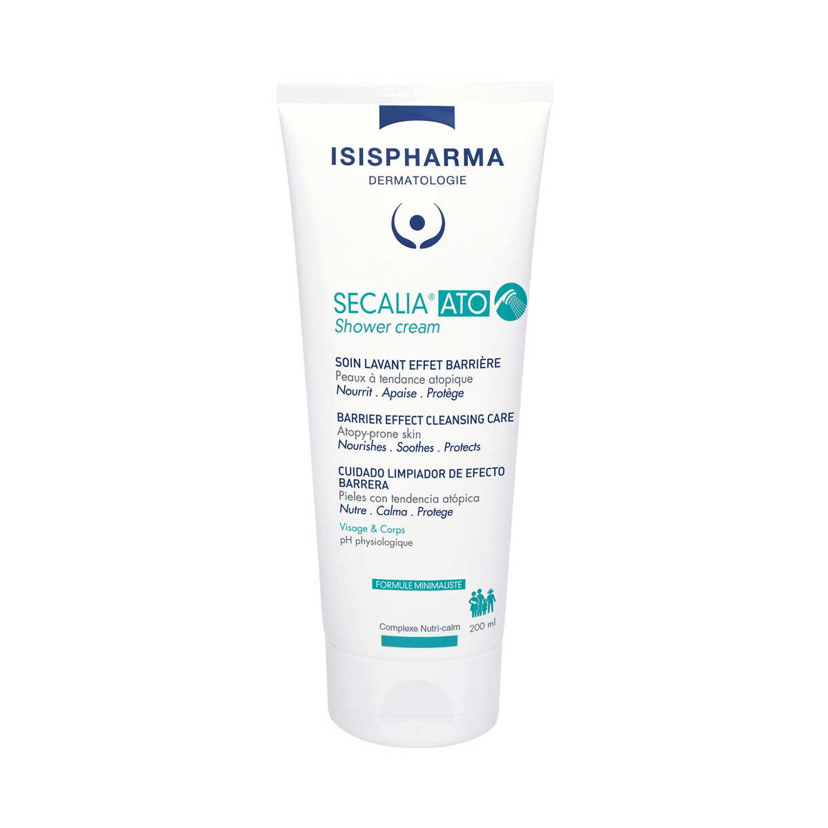 ISISPHARMA SECALIA ATO Shower cream sprchový krém 200 ml ISISPHARMA