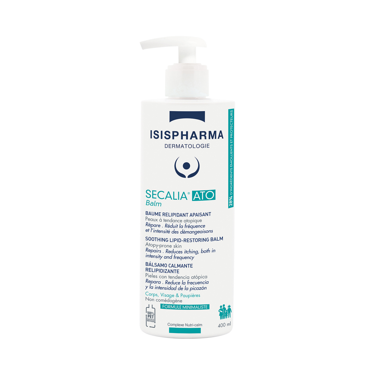 ISISPHARMA SECALIA Ato balm relipidační balzám 400 ml ISISPHARMA