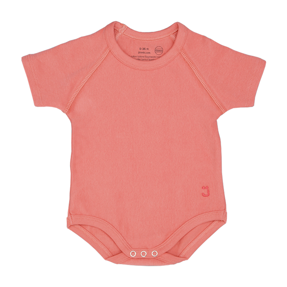 J BIMBI 4Season Rostoucí body 0-36m 1 ks coral red J BIMBI