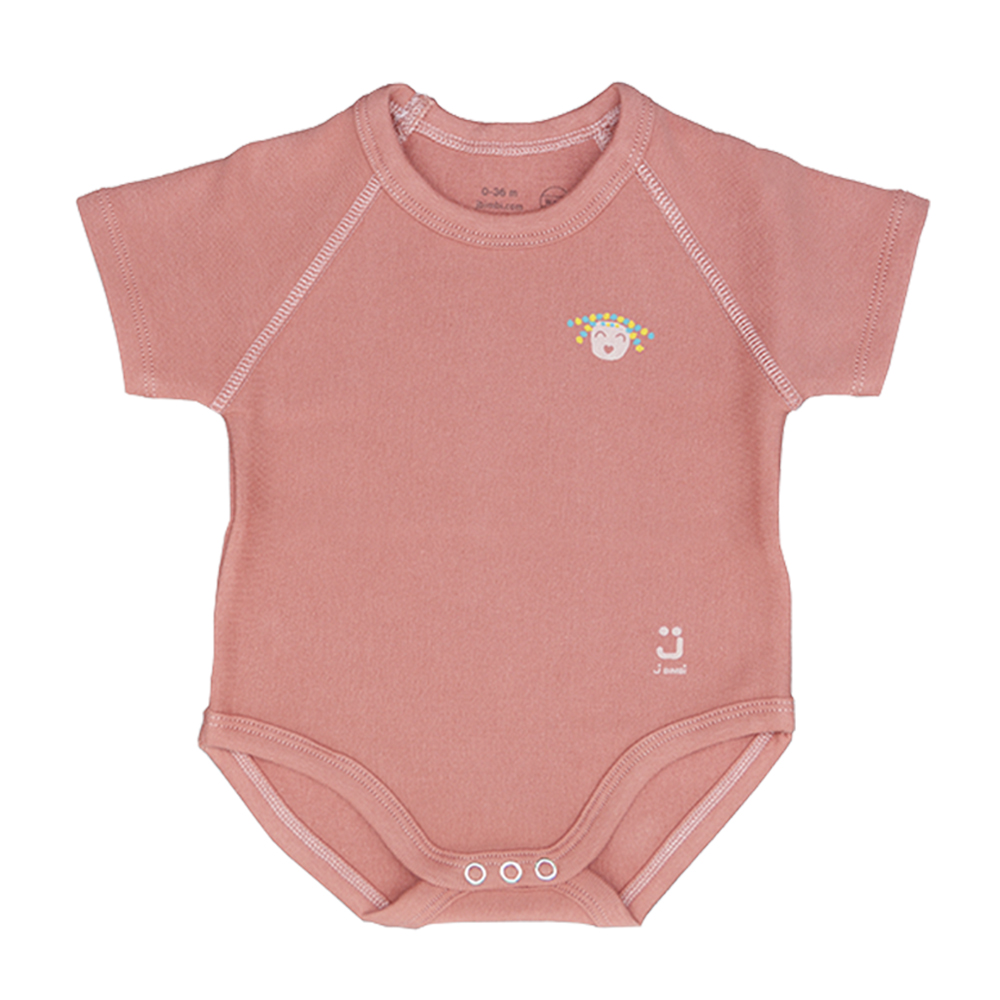 J BIMBI Warm Rostoucí body 0-36m 1 ks old rose J BIMBI