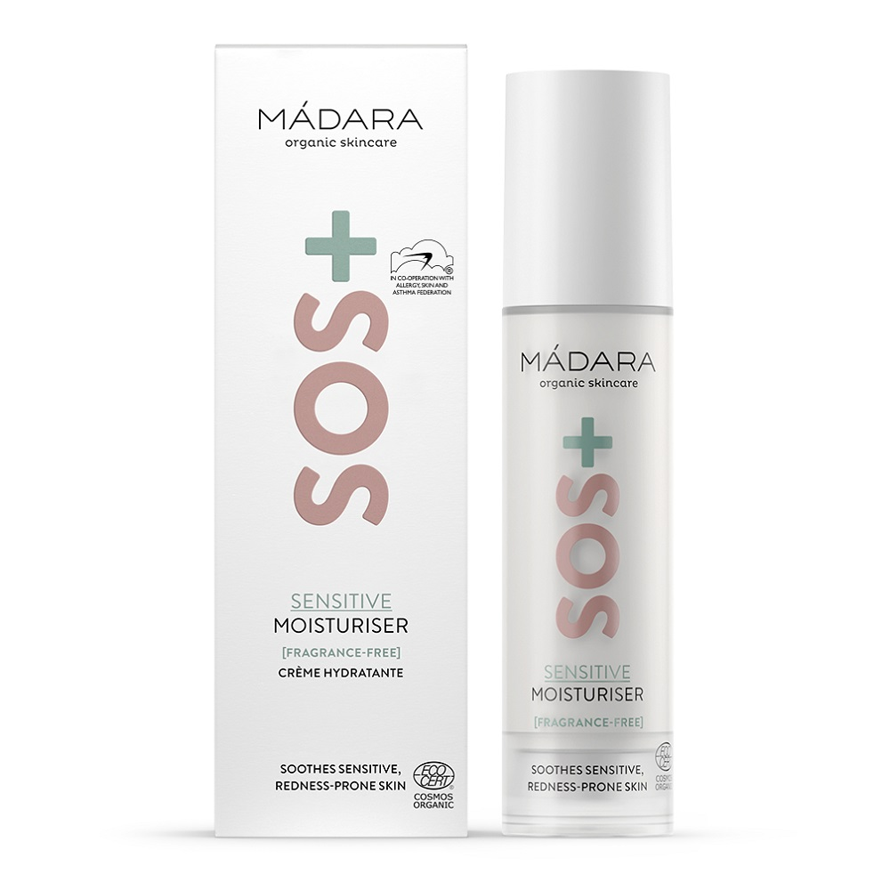 MÁDARA SOS Sensitive hydratační krém 50 ml MÁDARA