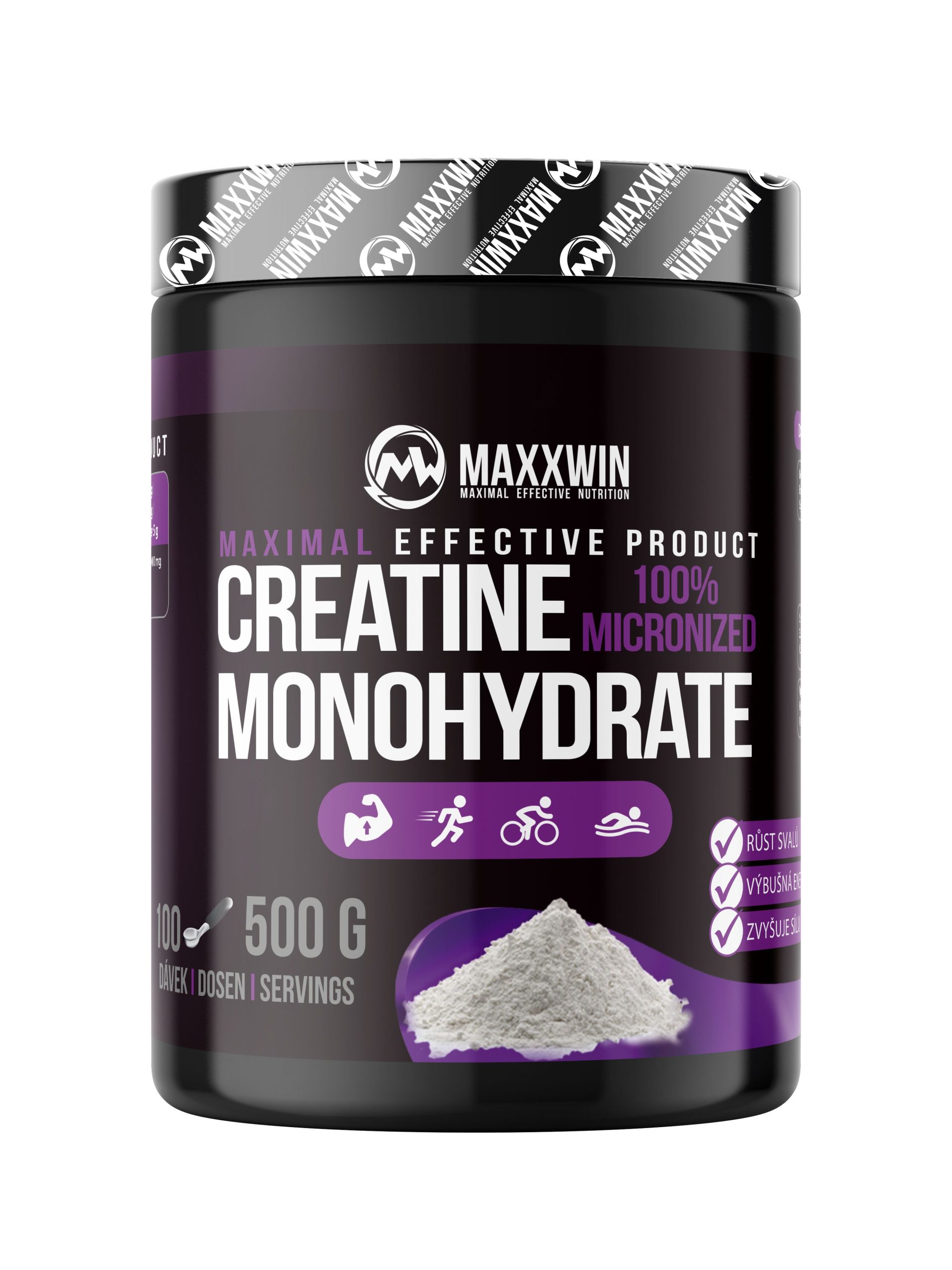 MAXXWIN 100% Creatine Monohydrate Micronized 500 g MAXXWIN