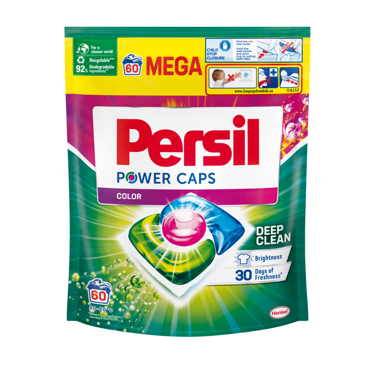 Persil Kapsle na praní Power Caps Color 60 dávek Persil