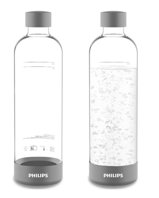 Philips Karbonizační lahev ADD911GR 1 l 2 ks šedá Philips
