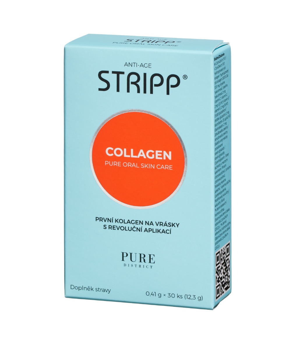Pure District Stripp Collagen Pure Oral Skin Care 30 ks Pure District