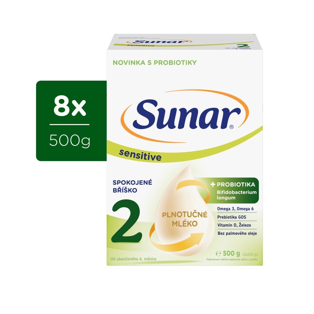 Sunar Sensitive 2 8x500 g Sunar