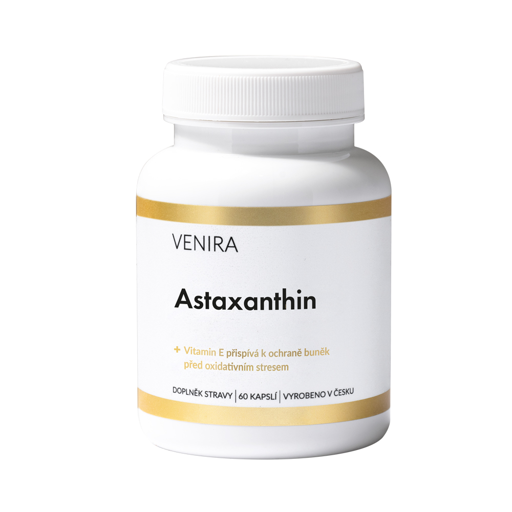 Venira Astaxanthin 60 kapslí Venira