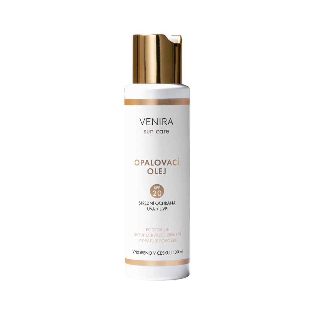 Venira Sun Care Opalovací olej SPF20 100 ml Venira