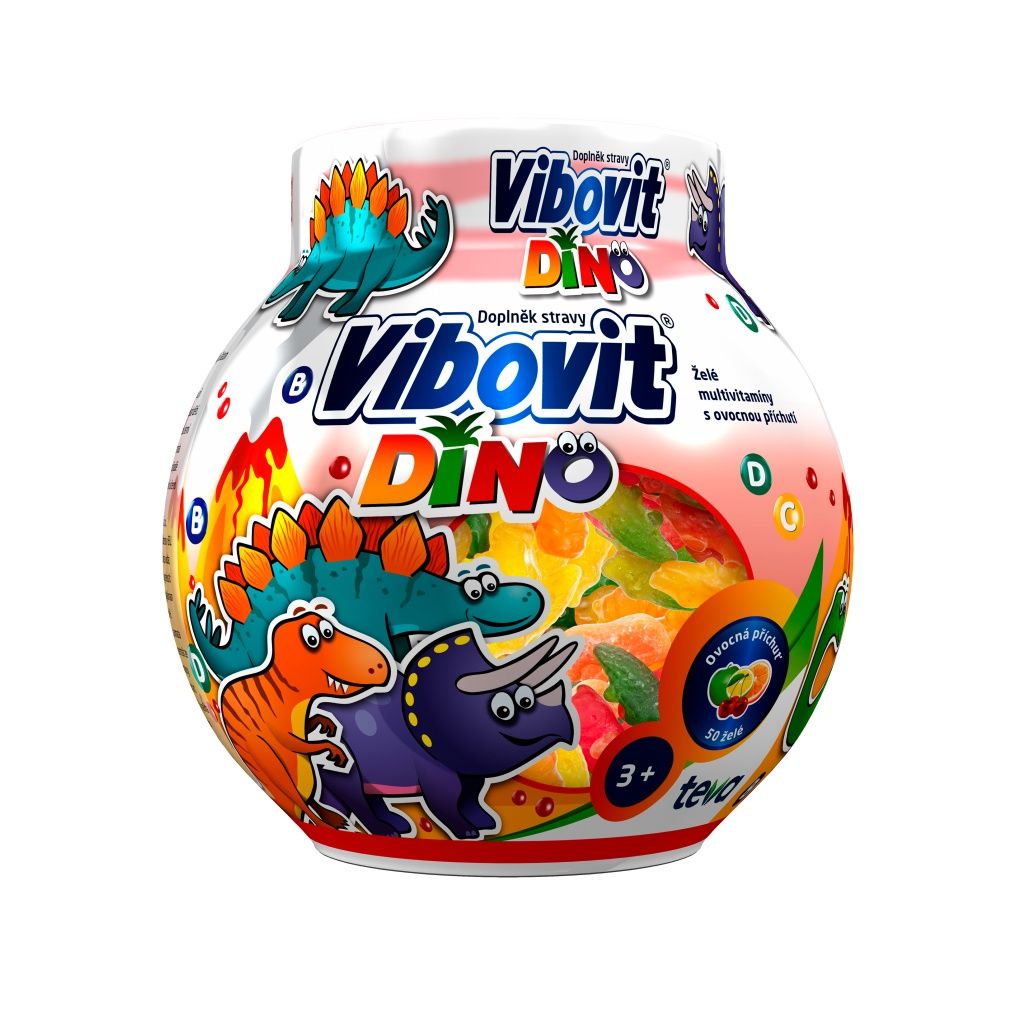 Vibovit DINO želé multivitamíny 50 ks Vibovit