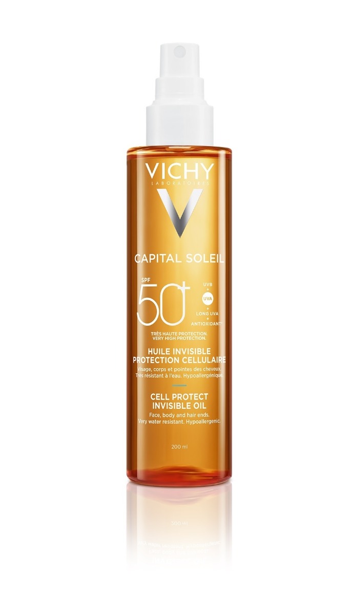 Vichy Capital Soleil Neviditelný olej SPF50+ 200 ml Vichy