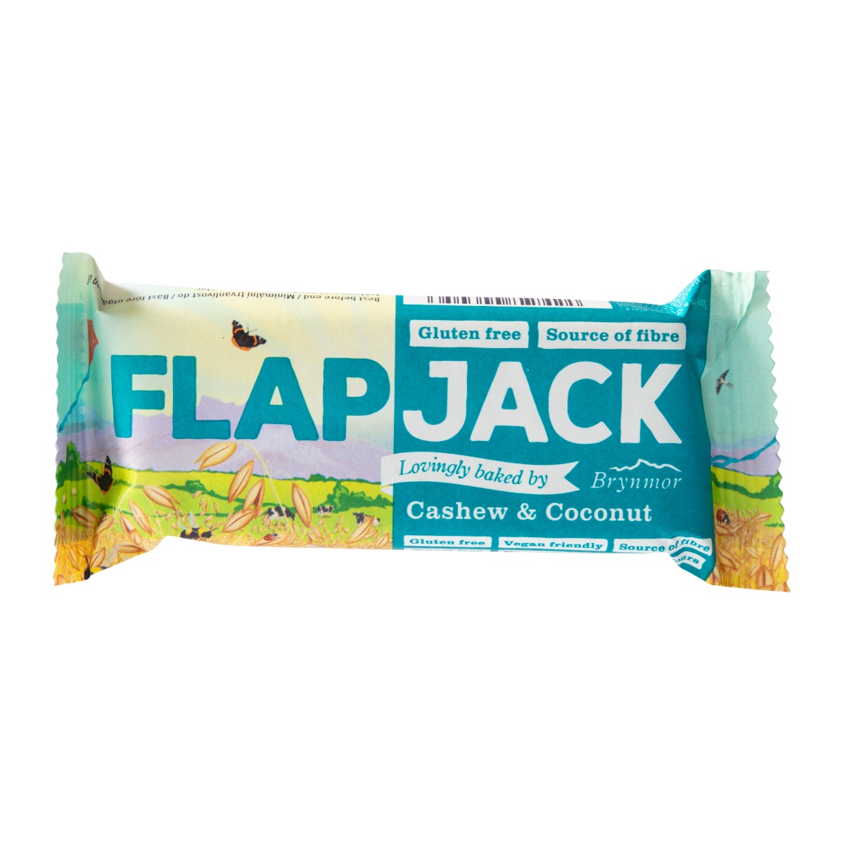 Wholebake Flapjack ovesný bezlepkový kešu-kokos 80 g Wholebake