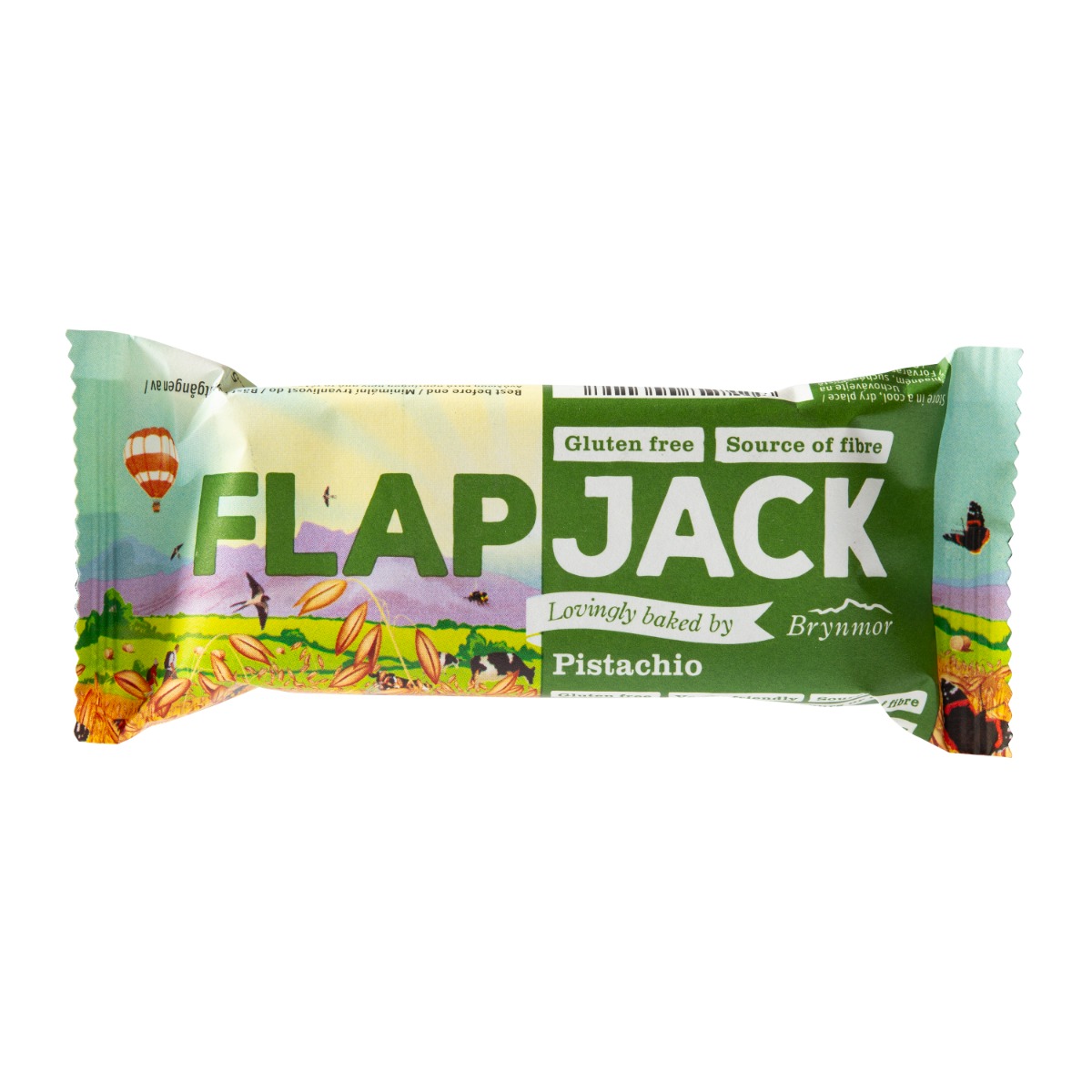 Wholebake Flapjack ovesný bezlepkový pistácie 80 g Wholebake