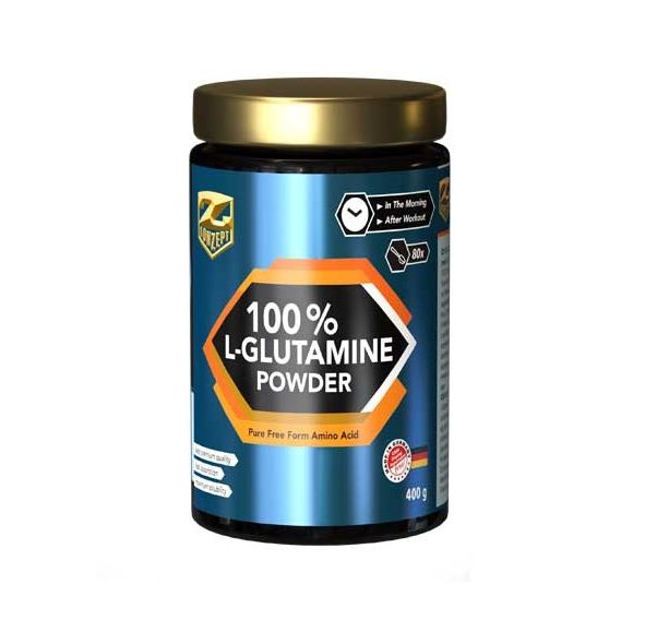 Z-KONZEPT 100% L-glutamine powder 400 g Z-KONZEPT