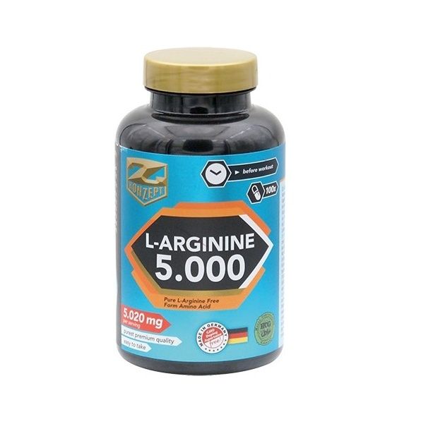 Z-KONZEPT L-arginine 5.000 100 kapslí Z-KONZEPT