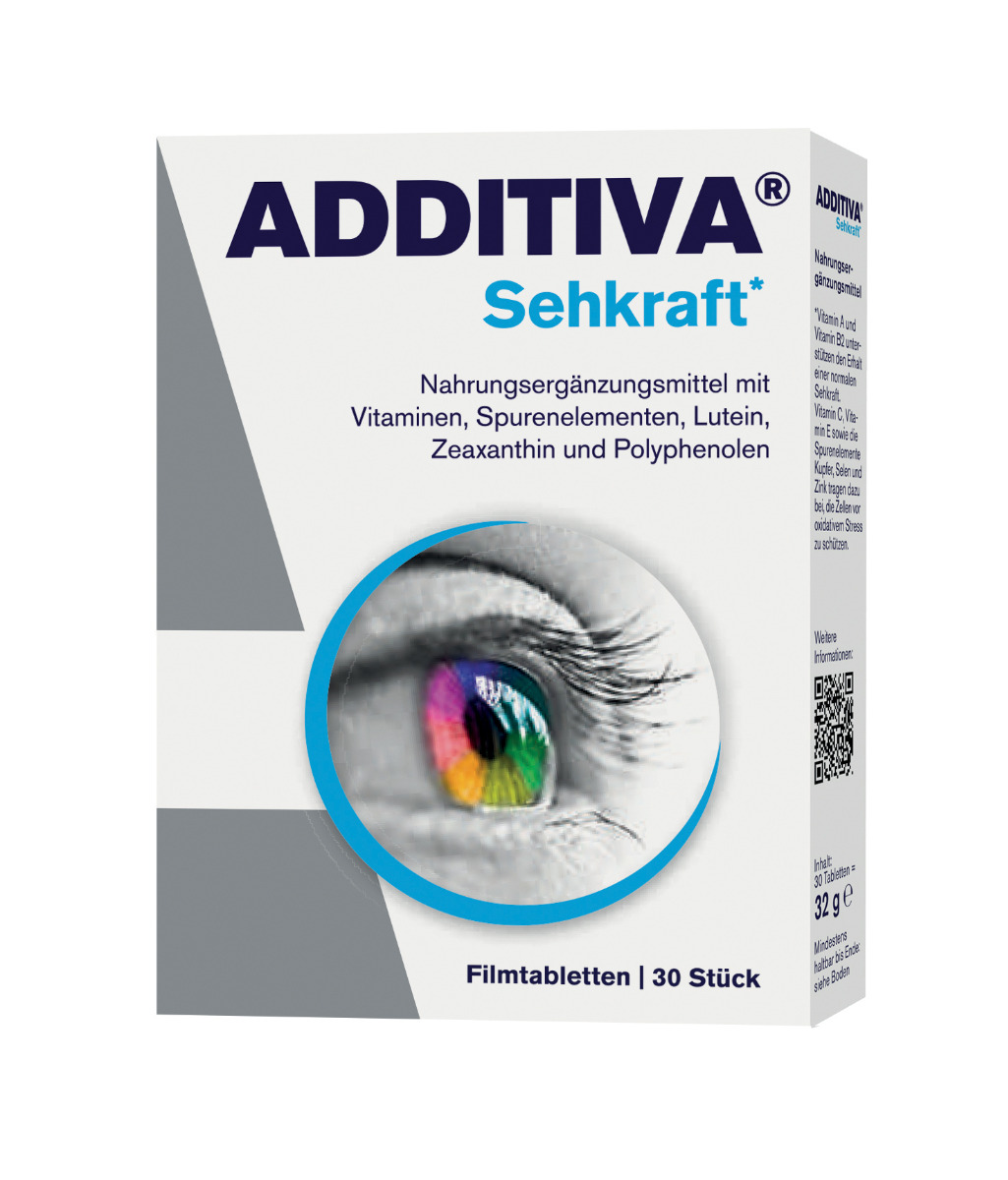 Additiva Ostrý zrak 30 tablet Additiva