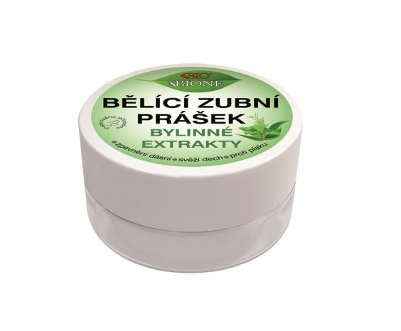 BIO BIONE Dentamint Bylinné extrakty bělicí zubní prášek 40 mg BIO BIONE