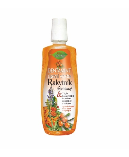 BIO BIONE Dentamint Rakytník ústní voda 500 ml BIO BIONE