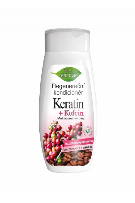 BIO BIONE Keratin + Kofein Regenerační kondicionér 260 ml BIO BIONE