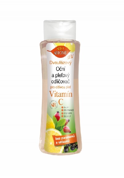 BIO BIONE Vitamin C Dvoufázový oční odličovač 255 ml BIO BIONE