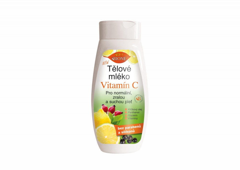BIO BIONE Vitamin C Tělové mléko 400 ml BIO BIONE