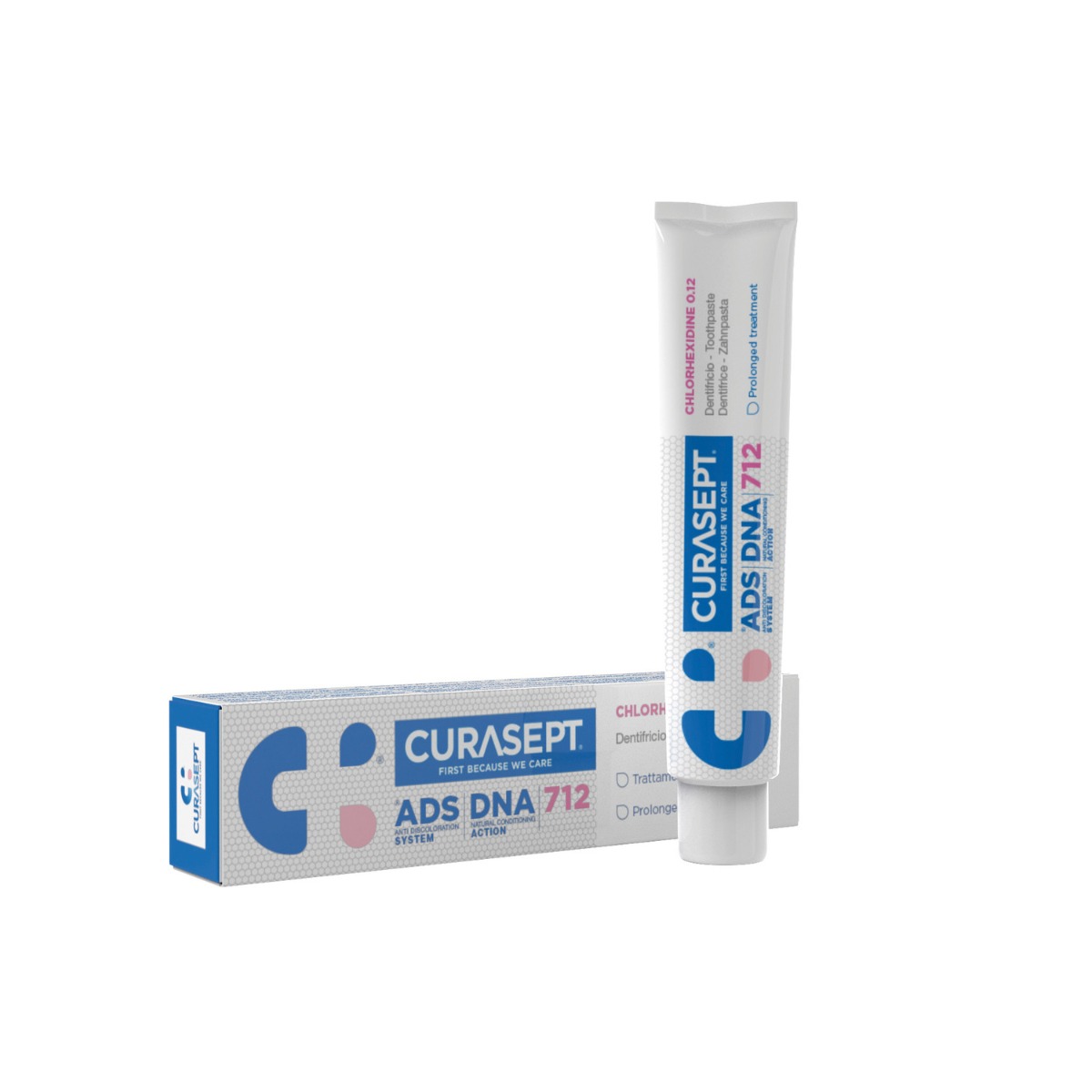 CURASEPT ADS DNA 712 gelová zubní pasta 75 ml CURASEPT
