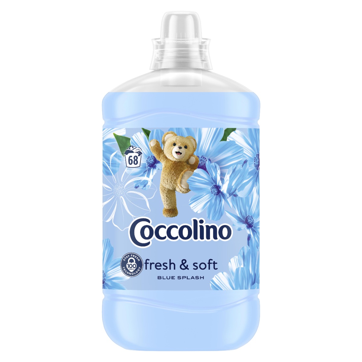 Coccolino Aviváž Blue Splash fresh & soft 1700 ml 68 dávek Coccolino