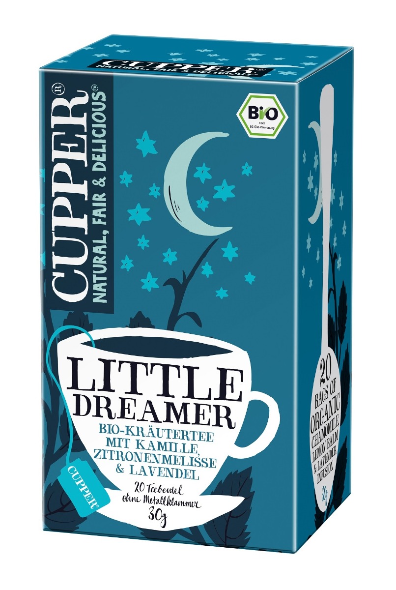 Cupper BIO Little Dreamer porcovaný čaj 20x1