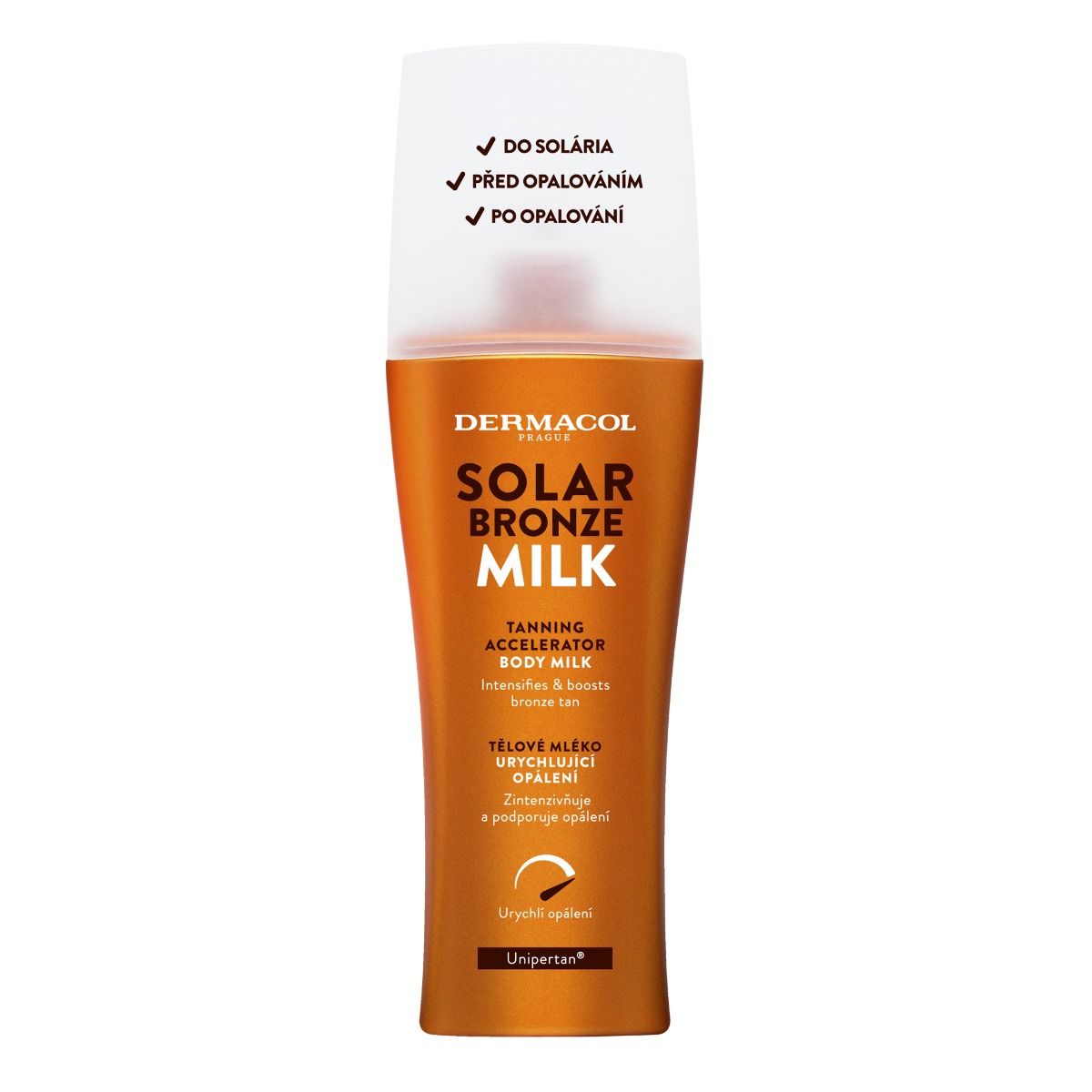 Dermacol SOLAR BRONZE Tělové mléko urychlující opálení 200 ml Dermacol