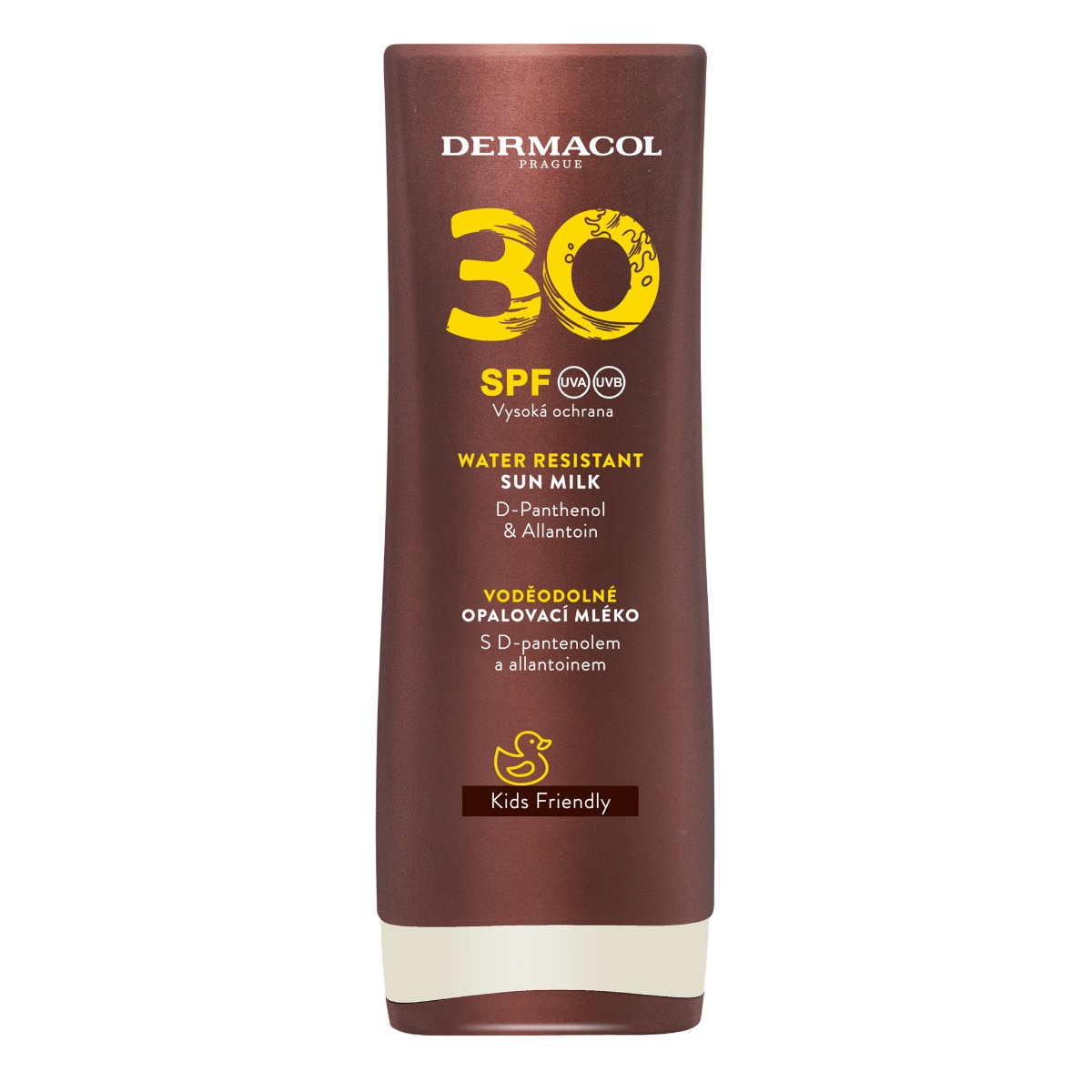 Dermacol SUN Mléko na opalování SPF30 flip-top 200 ml Dermacol