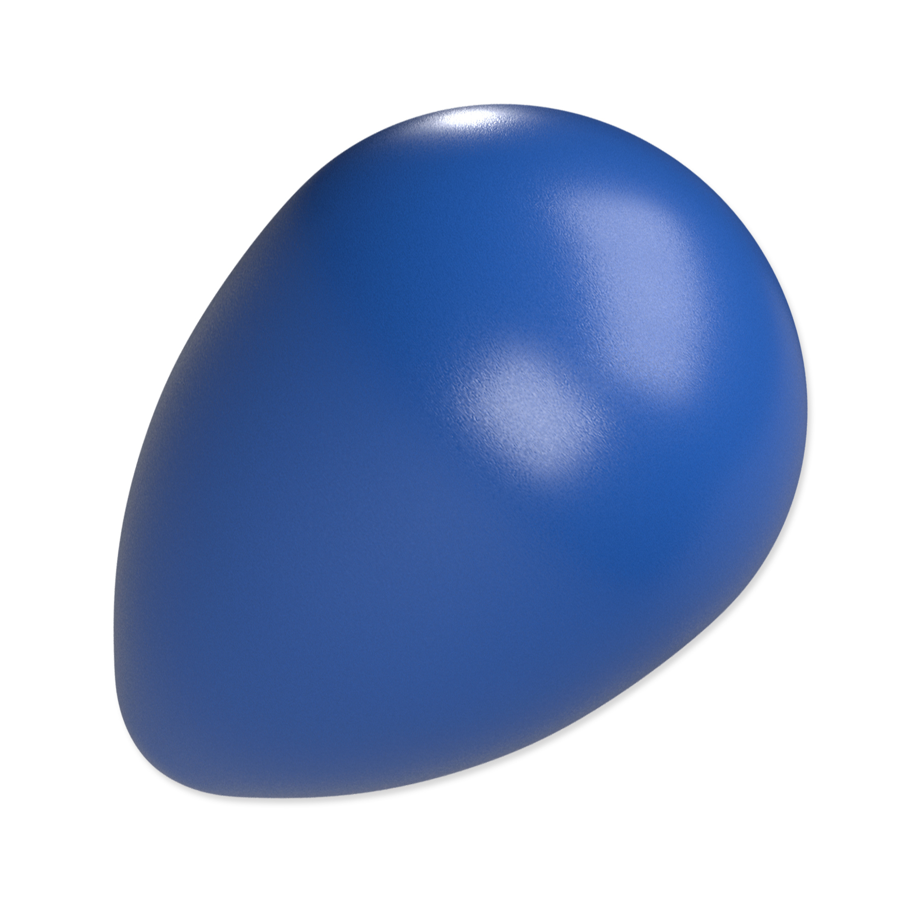 Dog Fantasy Hračka Eggy ball tvar vejce modrá 13 x 18