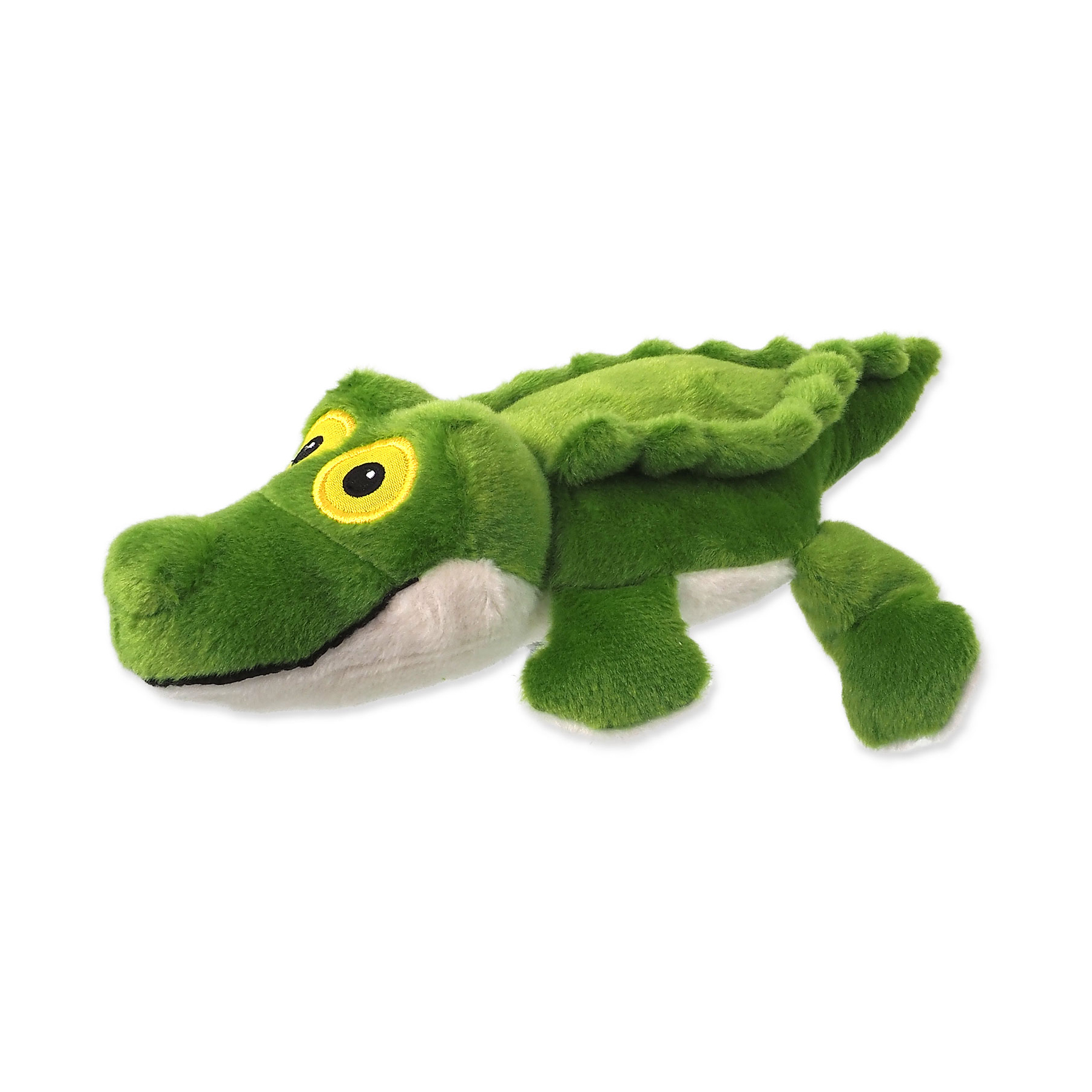 Dog Fantasy Hračka Silent Squeak krokodýl zelený 30 cm Dog Fantasy